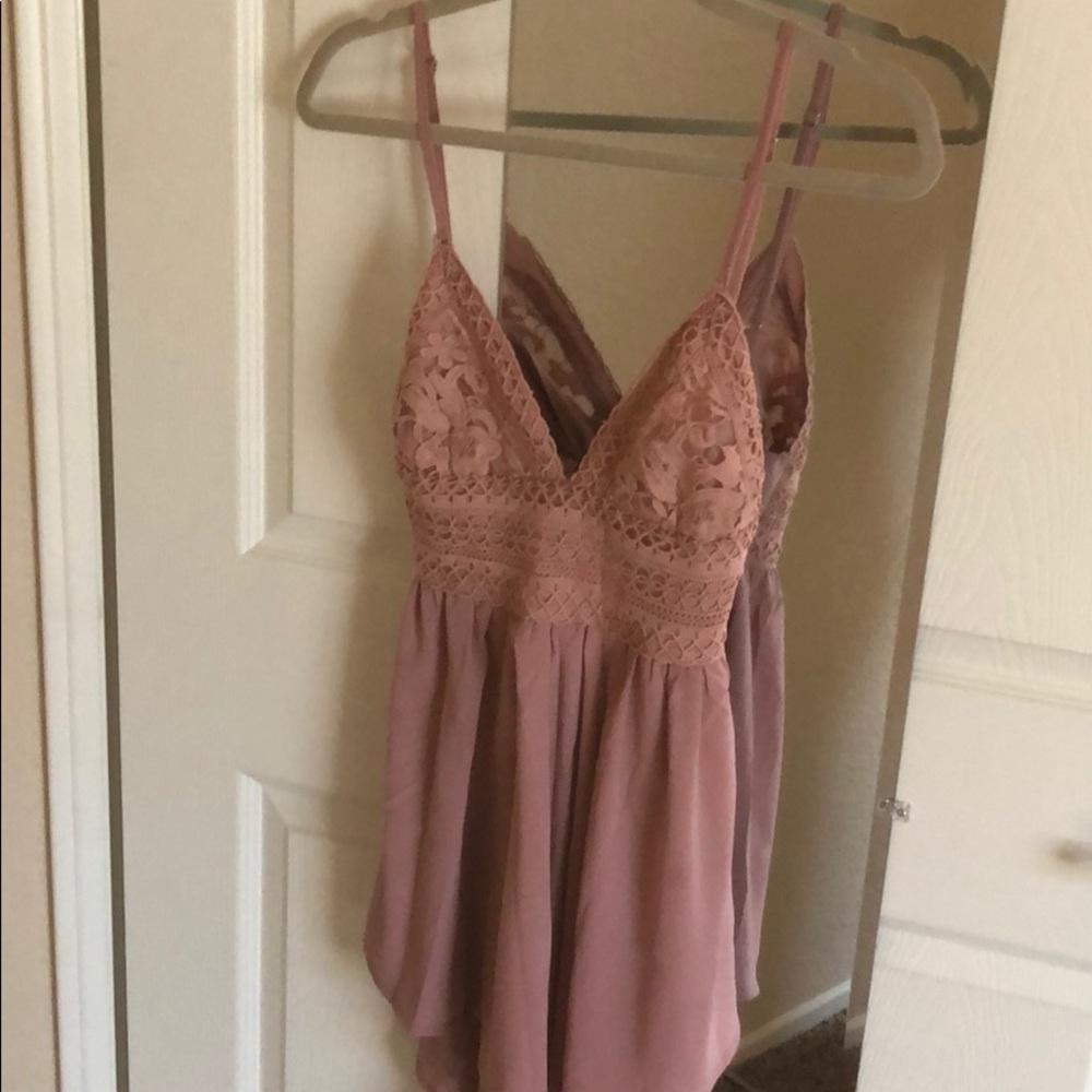 Blush play suit